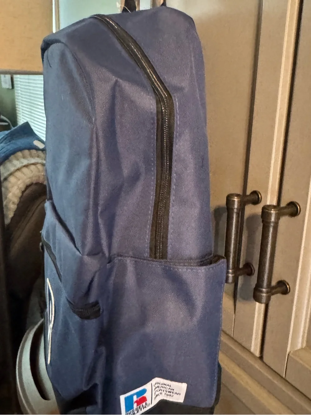 Russell Athletic Navy Blue and Black Everyday Backpack